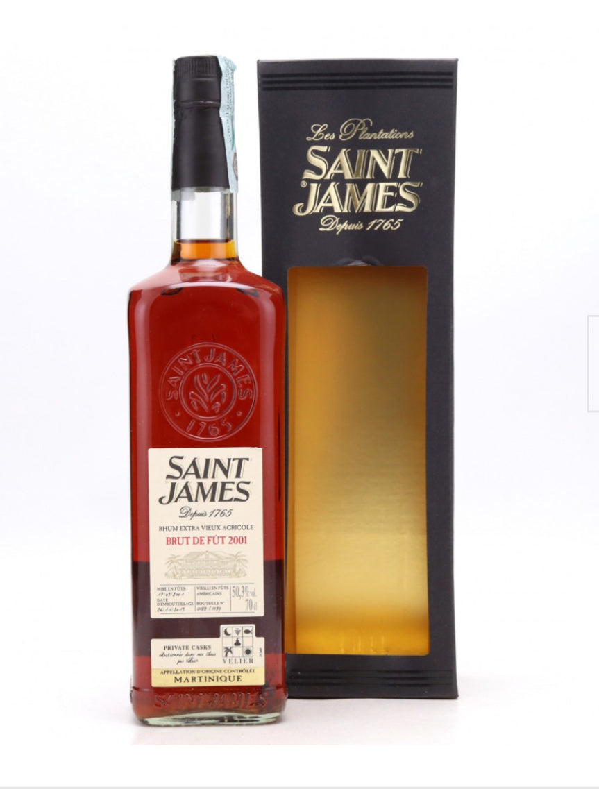 Saint James 2001 50,3% Brut de Fut Velier