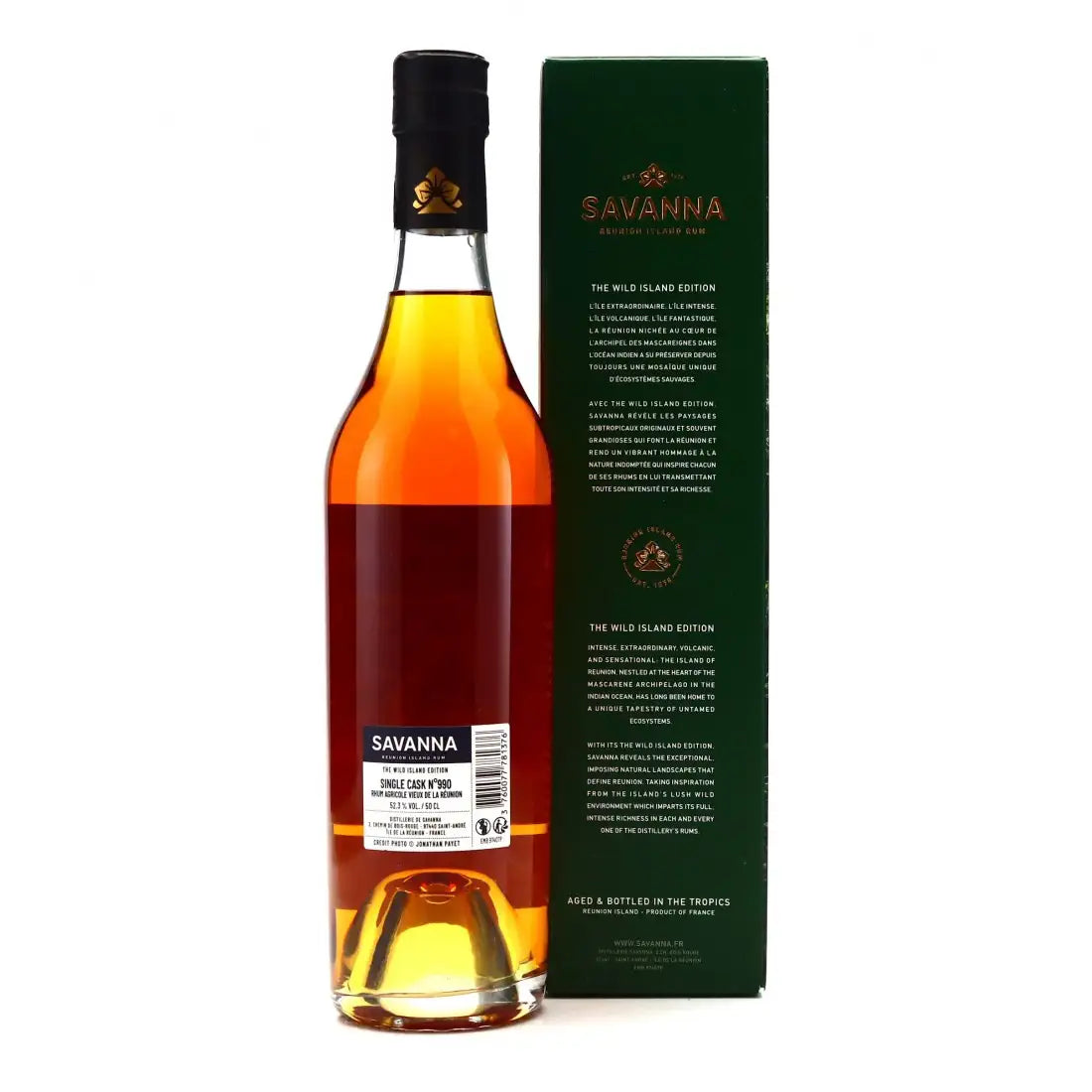 Savanna 2012 The Wild Island Edition Arbre 8yr 52,3%