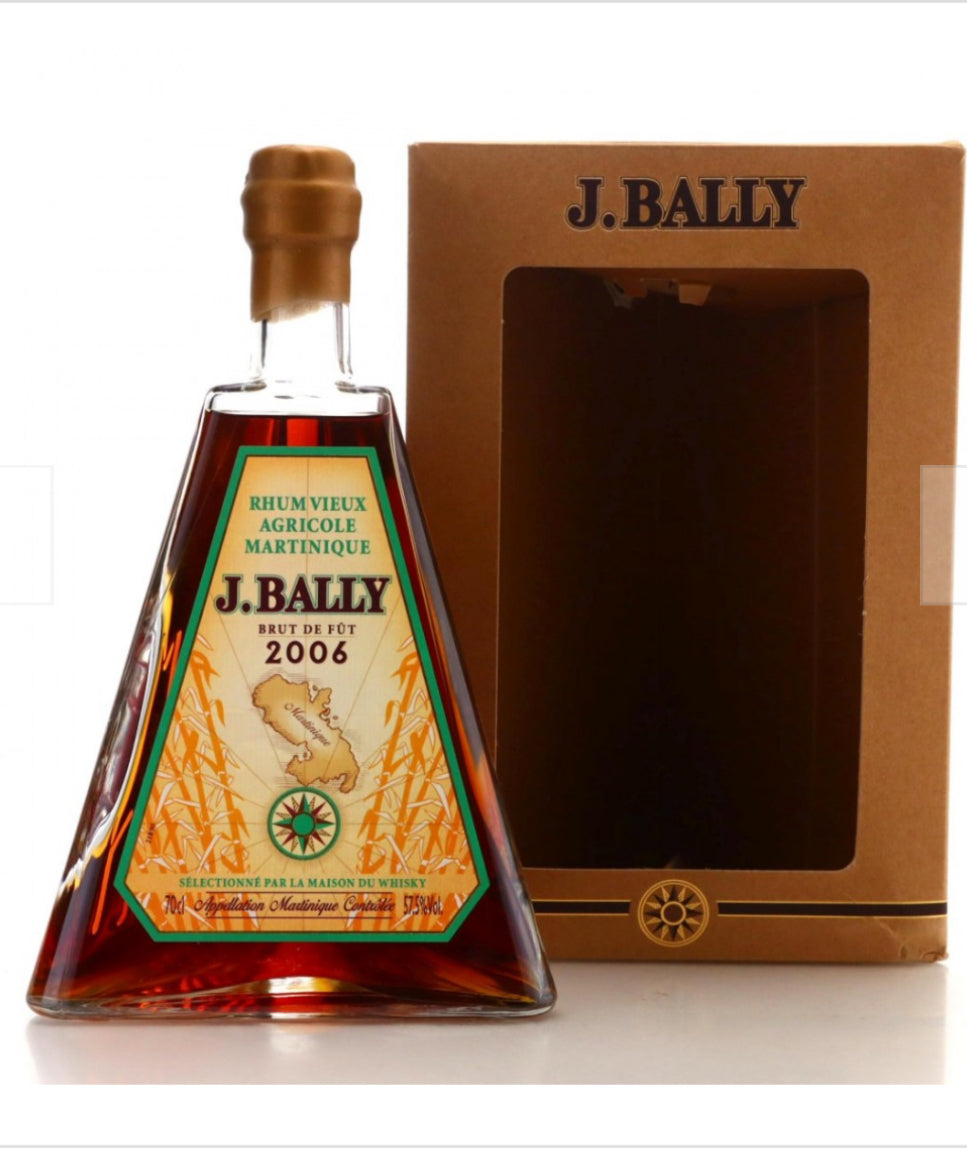 Sample J. Bally 2006 Brut de Fut Pyramide LMDW 15yr 57,5% 3cl