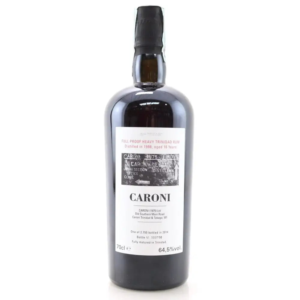 Sample Caroni 1998 16yr 64,5% 32nd Release 3cl