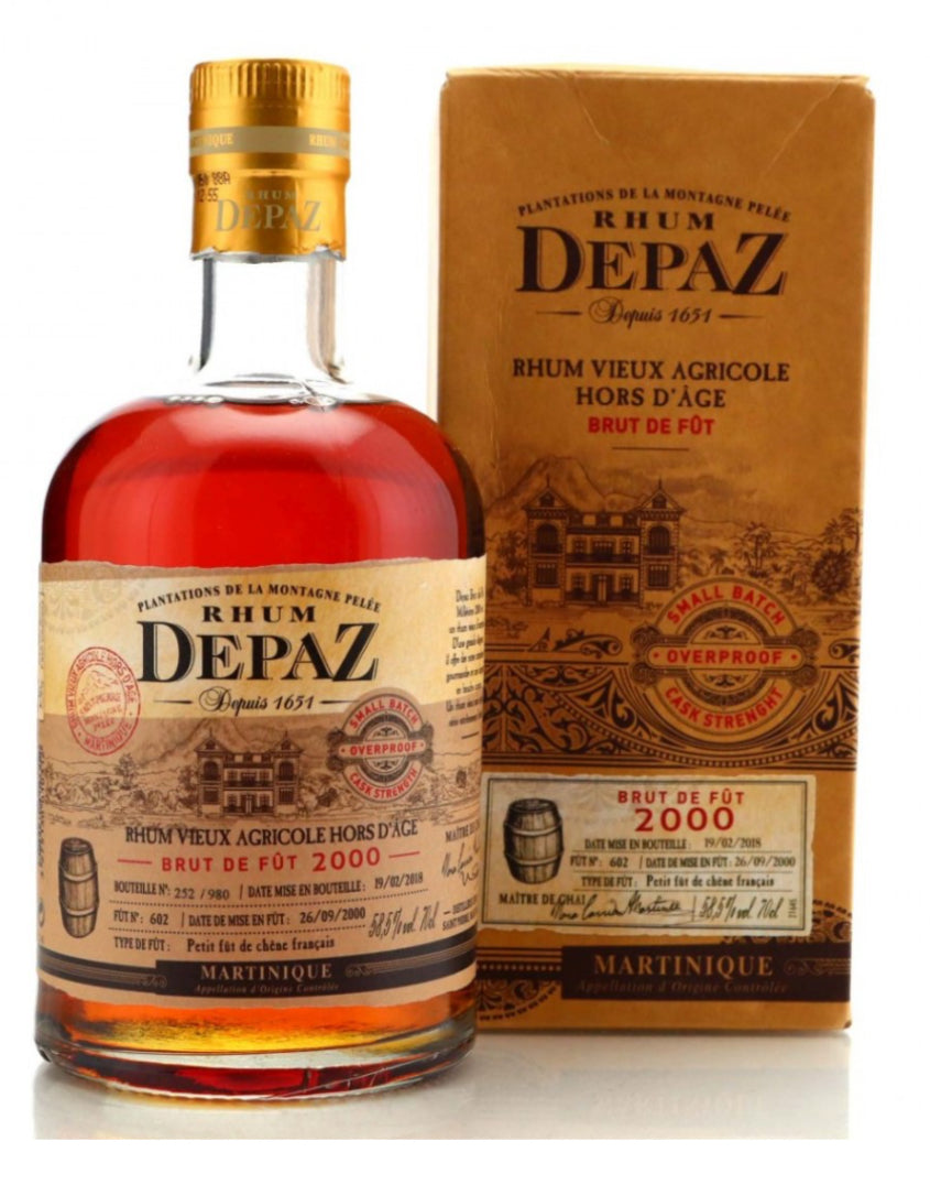 Depaz 2000 Single French Oak Cask 17yo #602