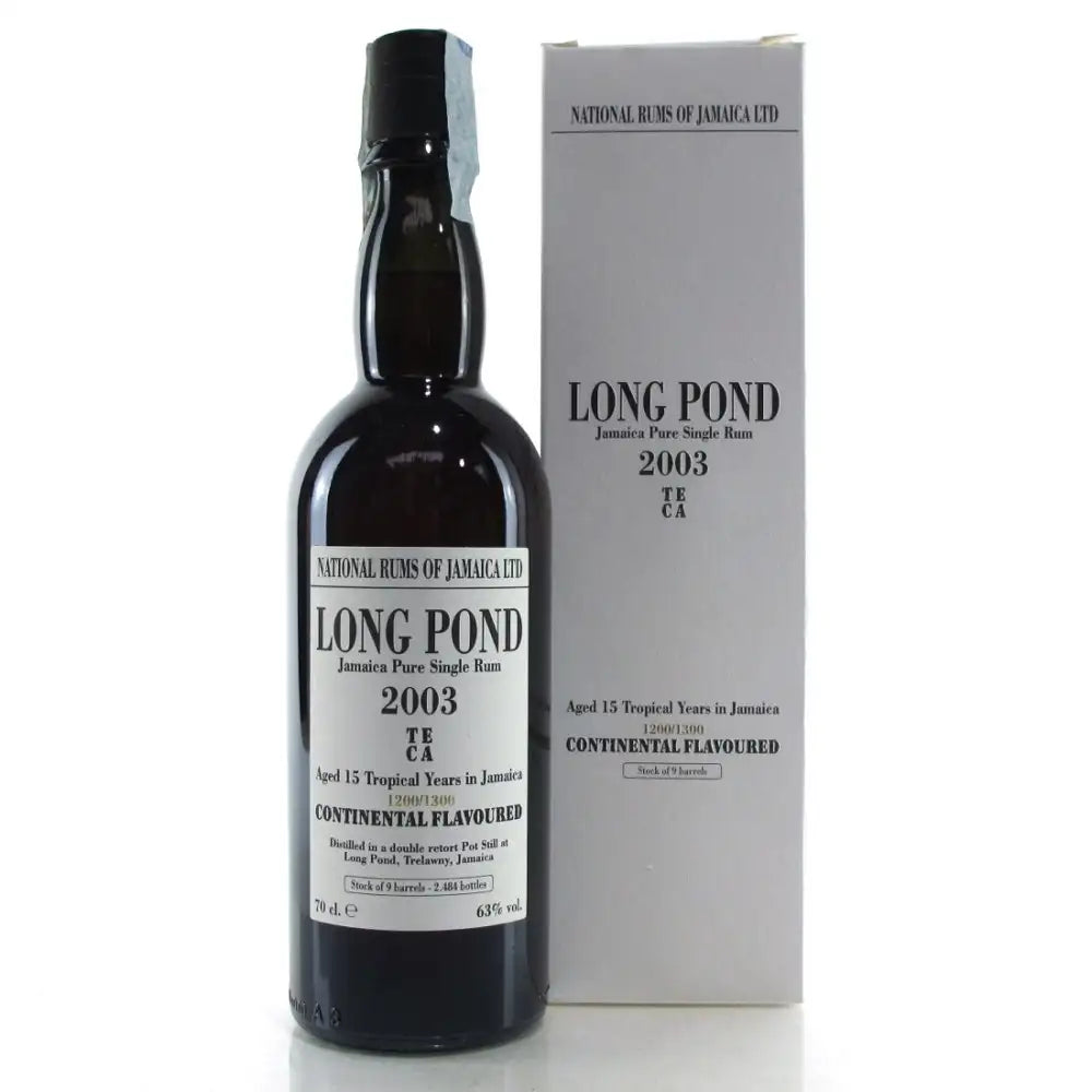 Sample Long Pond TECA 2003 Continental Flavoured 15yo 63% 3cl