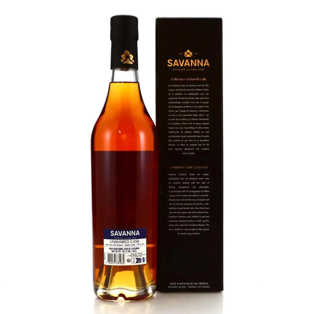 Savanna 2016 Unshared Cask for France 6yr 62,1%