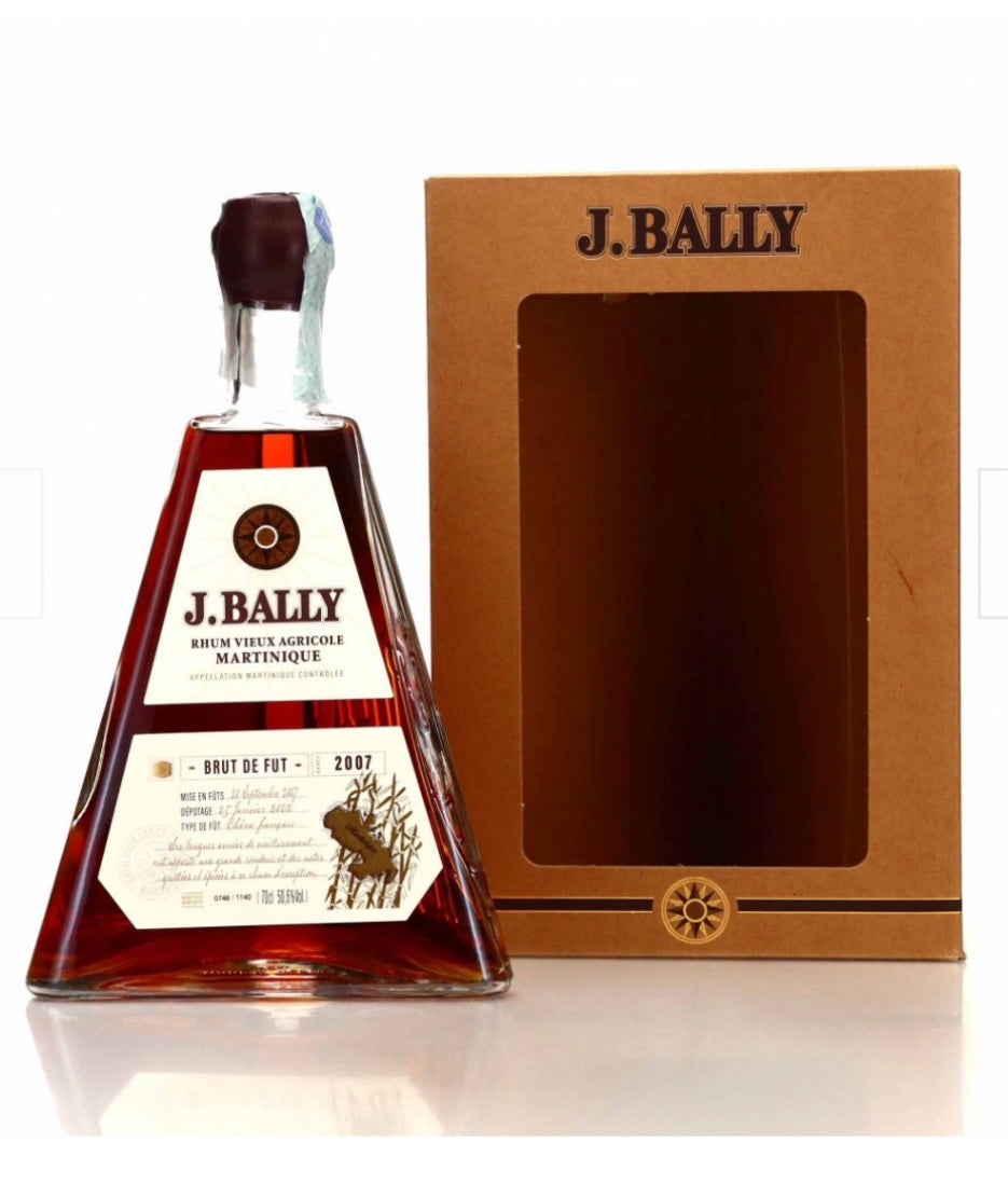 J. Bally 2007 Brut de Fut Pyramide 50,6% 15yo