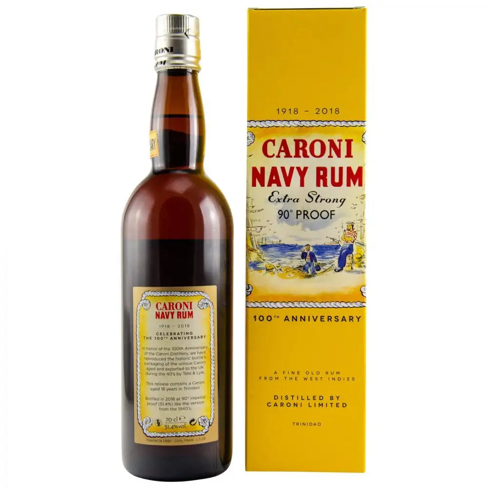 Caroni Navy Rum La Maison and Velier / 100th Anniversary
