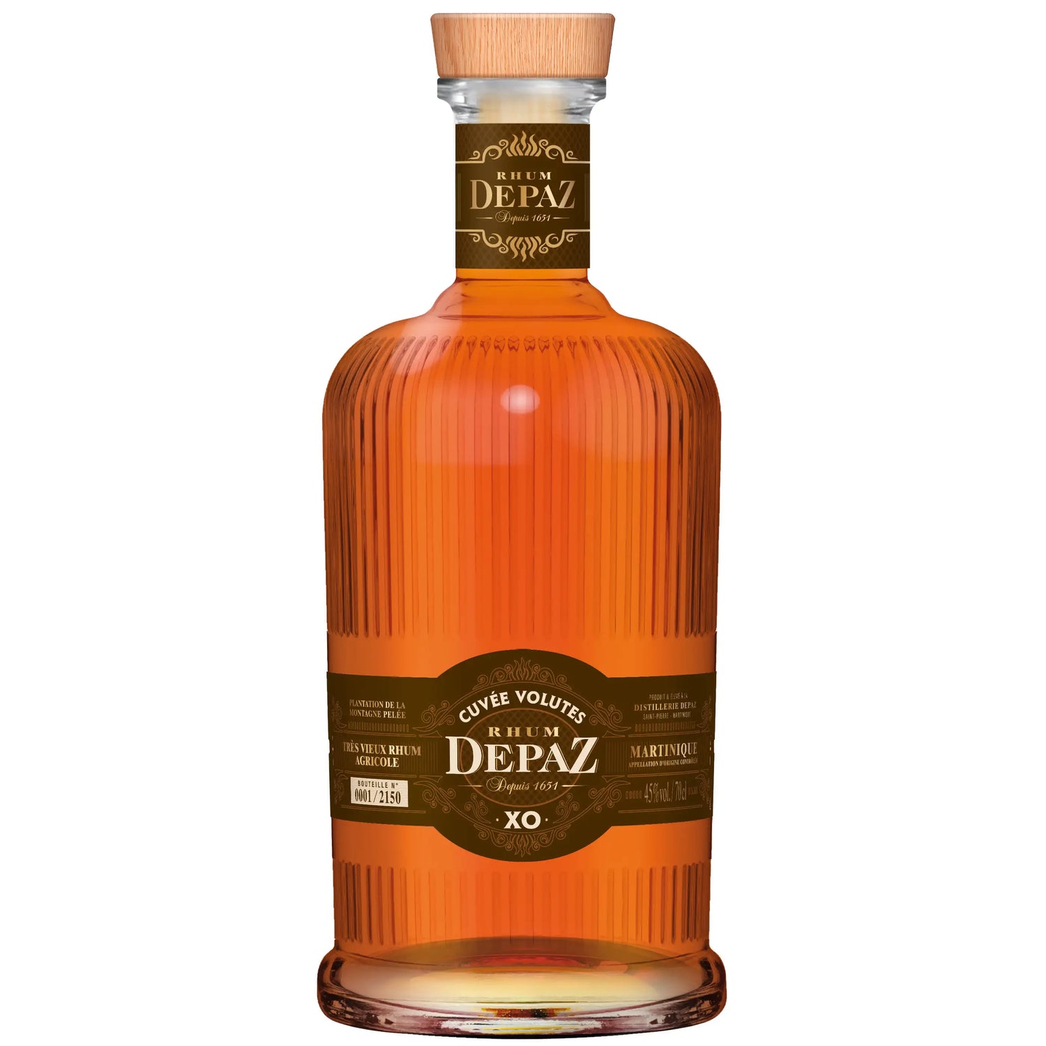 Sample Depaz XO Cuvée Volutes 45% 3cl