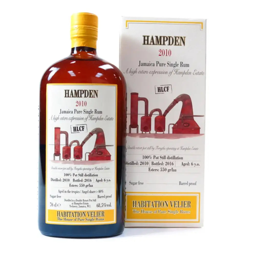Sample Habitation Velier Hampden 2010 HLCF 6yr 68,5% 3cl