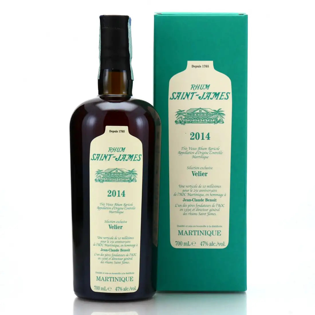 Sample Velier Saint James 2014 Sélection exclusive Velier 7yr 47% 3cl