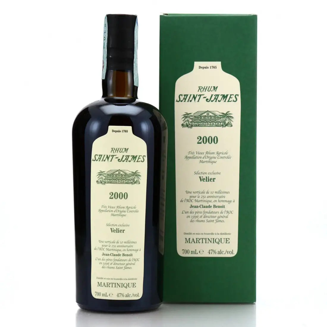 Sample Velier Saint James 2000 Sélection exclusive Velier 21yr 47% 3cl