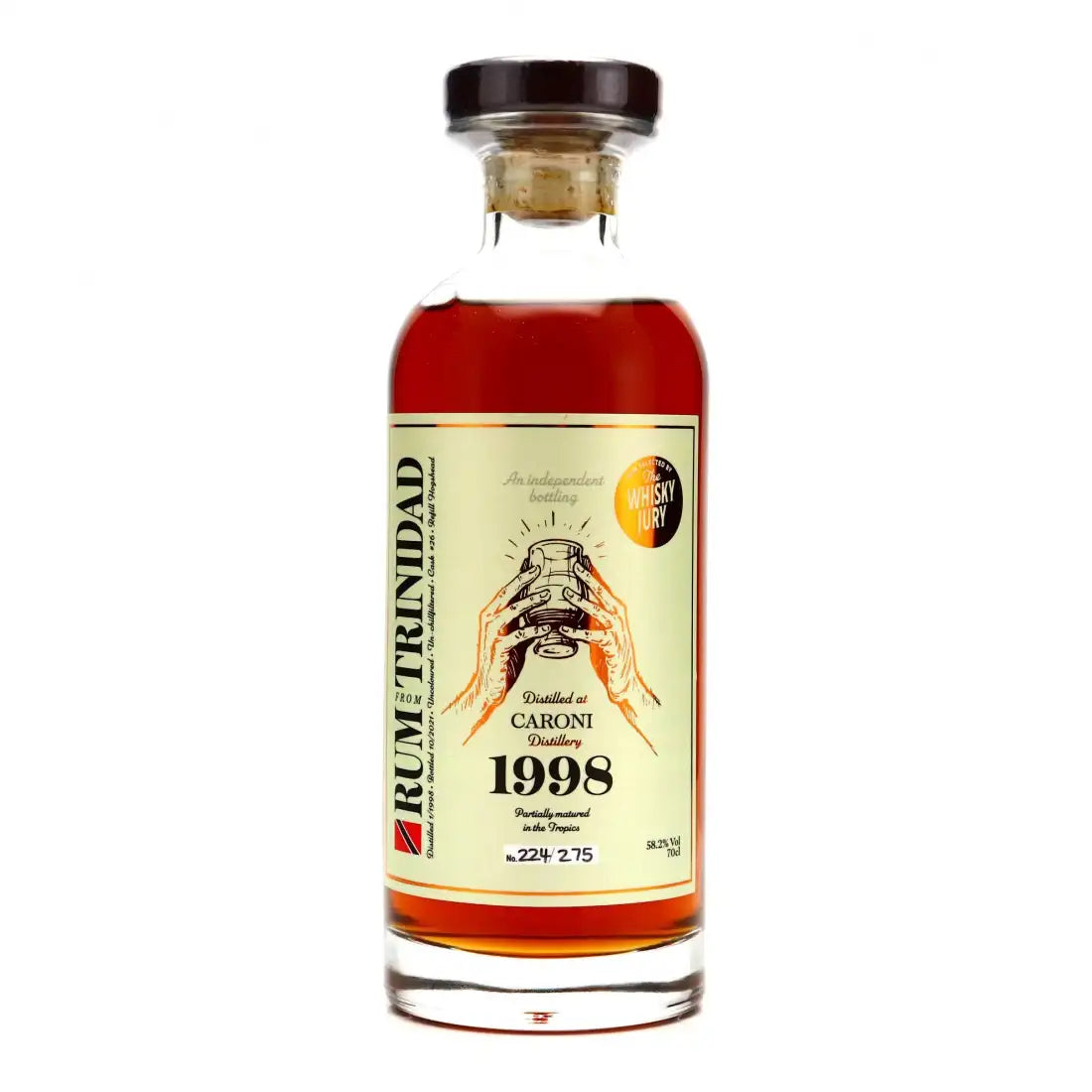 Sample The Whisky Jury Caroni 1998 Rum Trinidad 23yr 58,2% 3cl