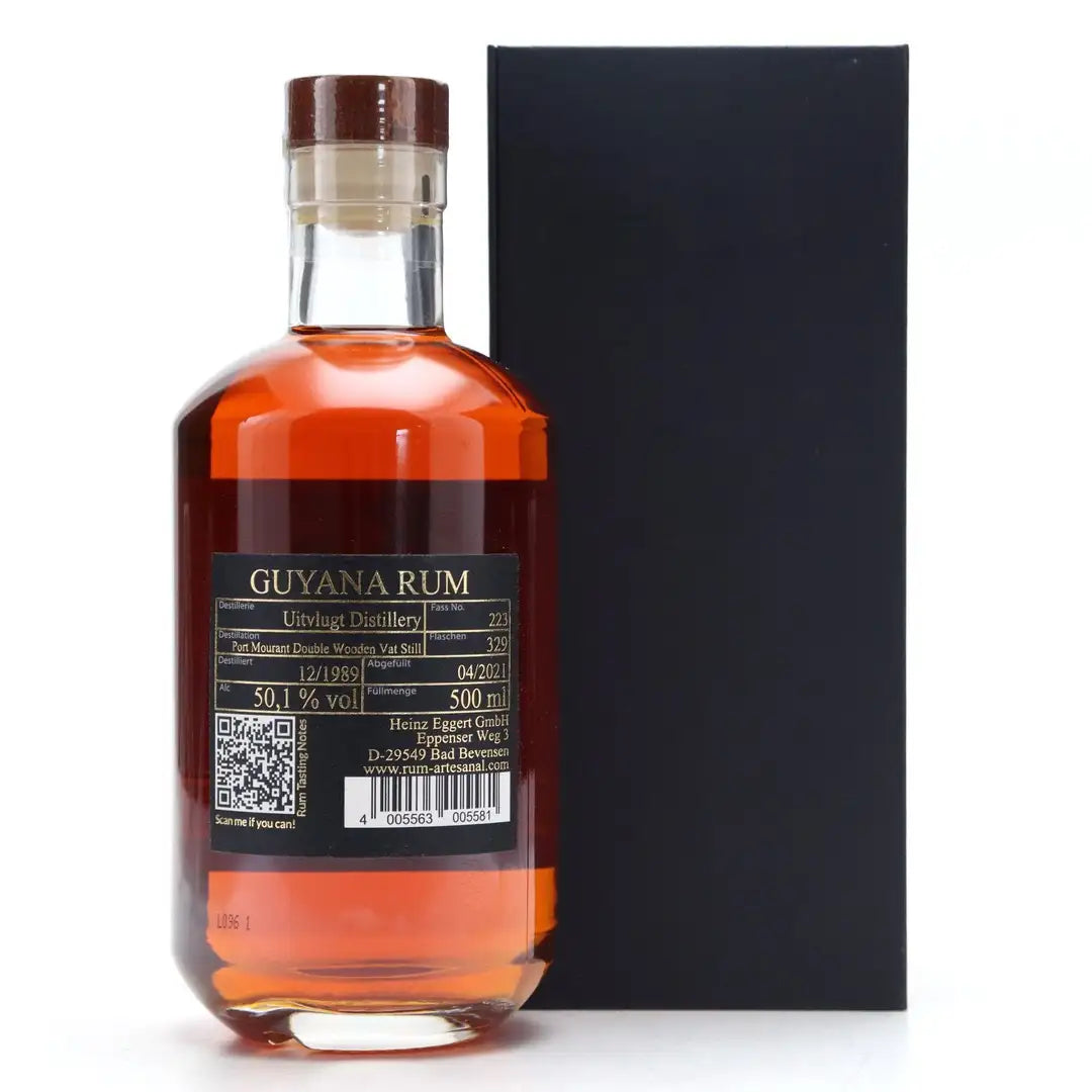 Sample Uitvlugt 1989 RA Guyana Rum PM 31yr 50,1% 3cl