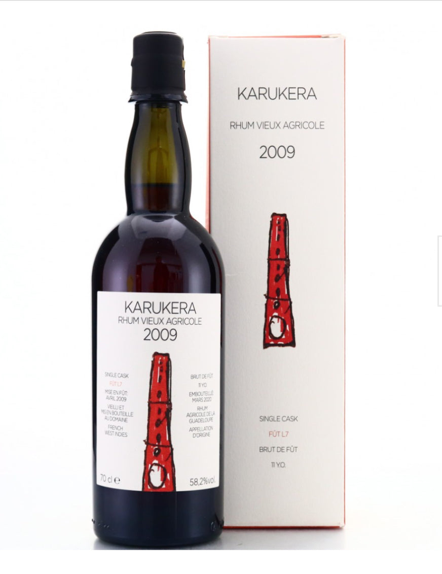 Karukera 2009 Velier 11yo Japoniani 58,2%