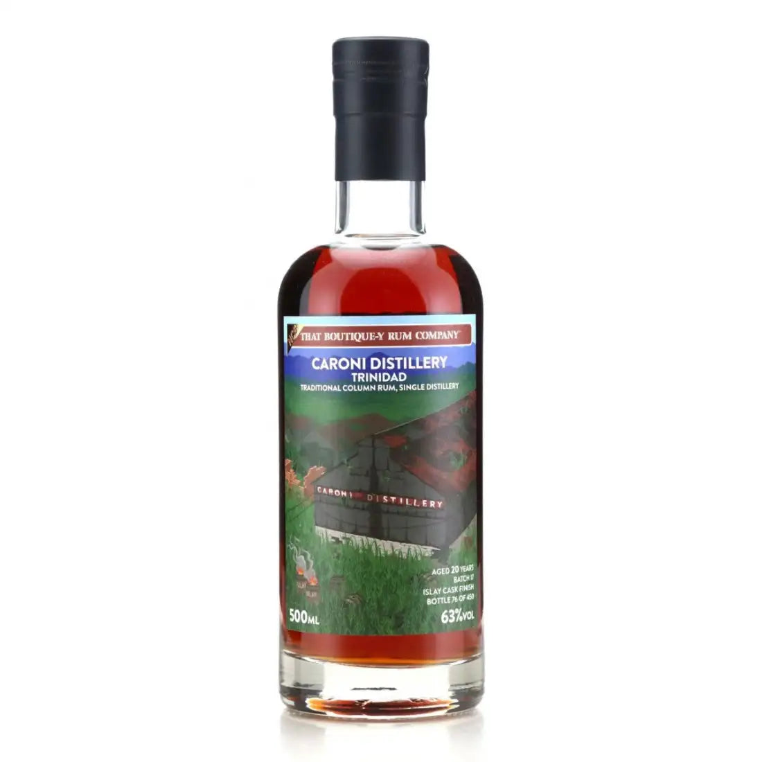 Sample TBRC Caroni 1998 Islay Cask Finish  20yr 63% 3cl