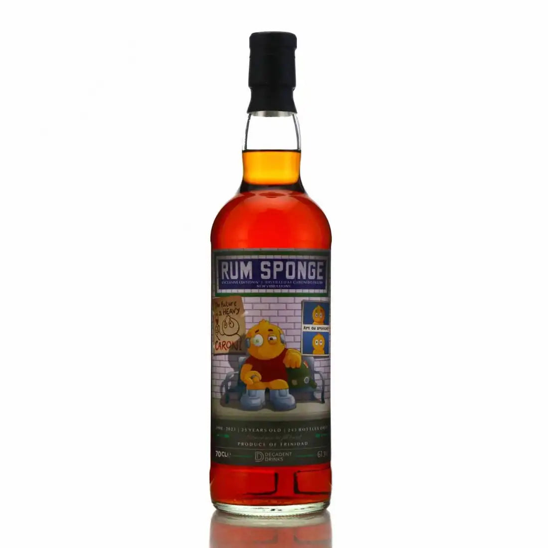 Sample Caroni 1998 Rum Sponge Exclusive Edition No.3 25yr 61,3% 3cl