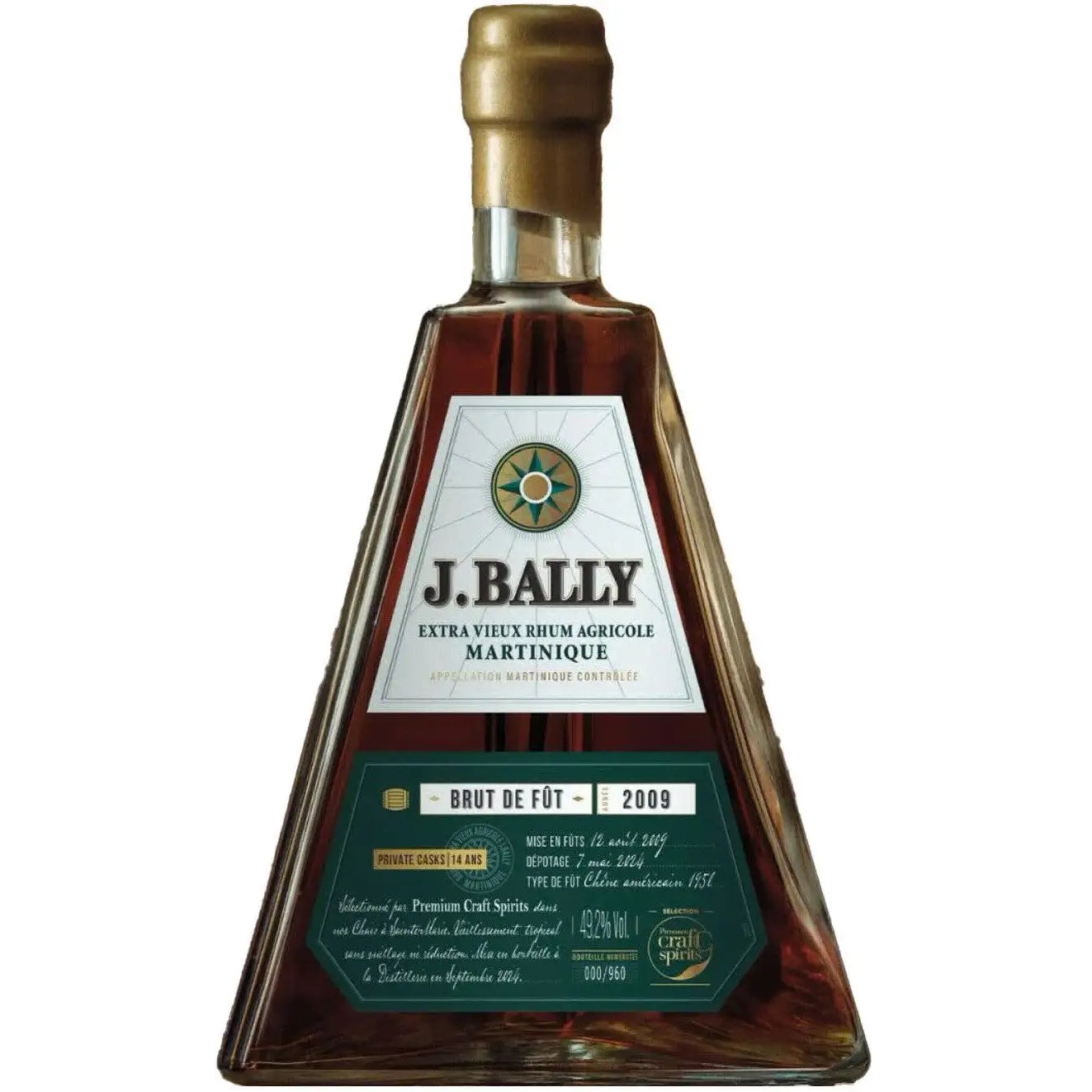 Sample J. Bally Brut de Fût 2009 49,2% 3cl