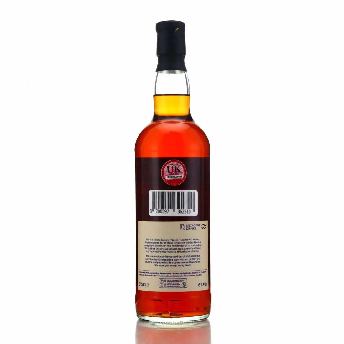 Sample Caroni 1998 Rum Sponge Exclusive Edition No.3 25yr 61,3% 3cl