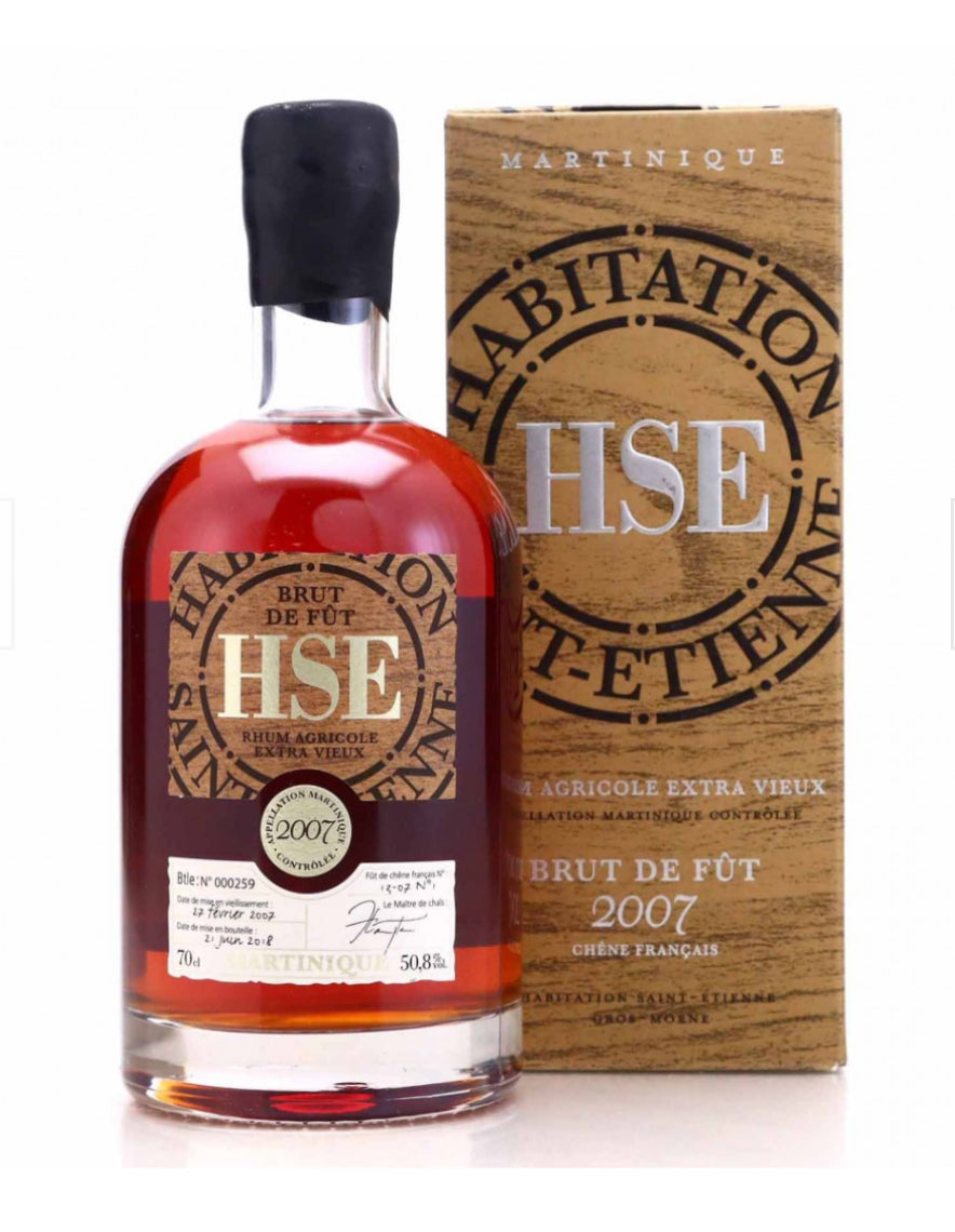 HSE 2007 Brut de Fut Chene Francais 50,8% 11yo