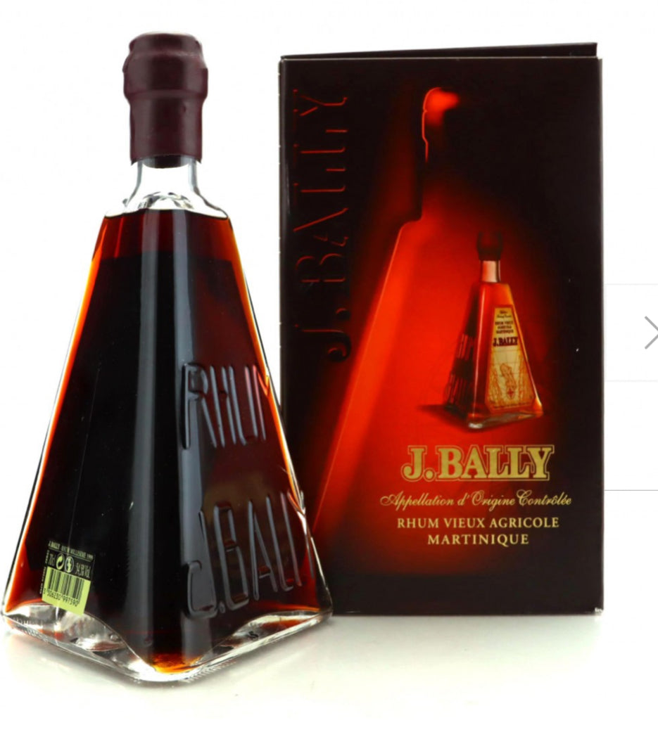 Sample J. Bally 1999 Brut de Fut Pyramide LMDW 18yo 54,5% 3cl