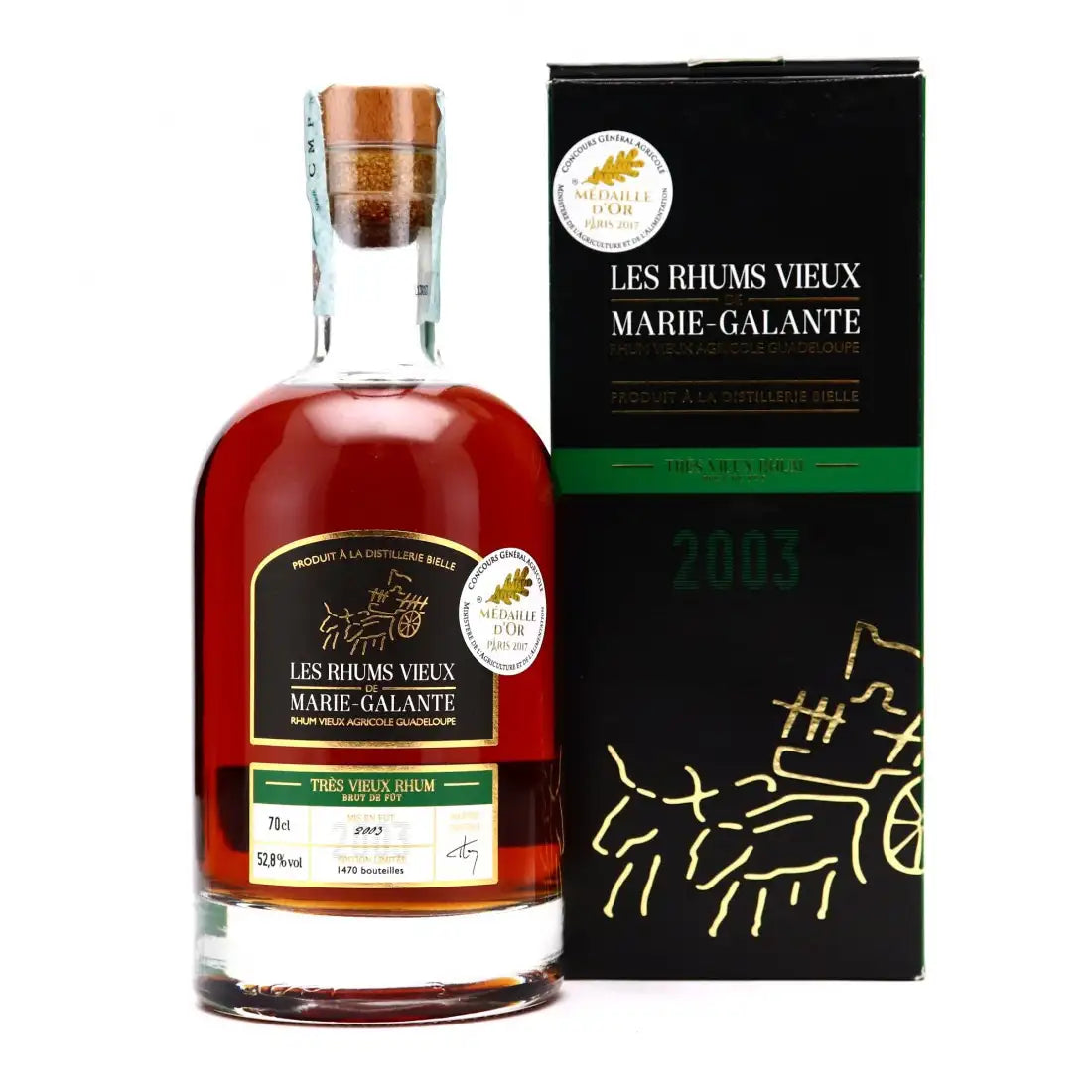 Bielle 2003 Brut de Fut 14yr 52,8%