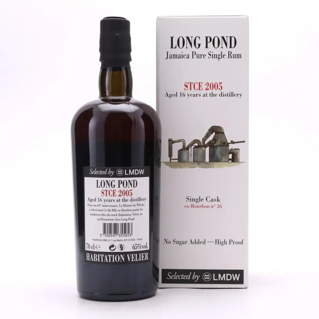 Habitation Velier Long Pond STCE 2005 Selected by LMDW 16yr 65%