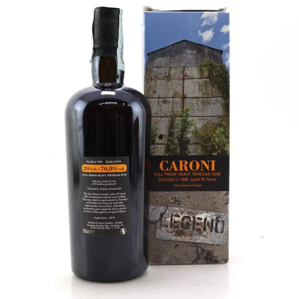 Sample Velier Caroni 1996 Heavy Trinidad Rum (Stefano Cremaschi) HTR 20yr 70,8% 3cl