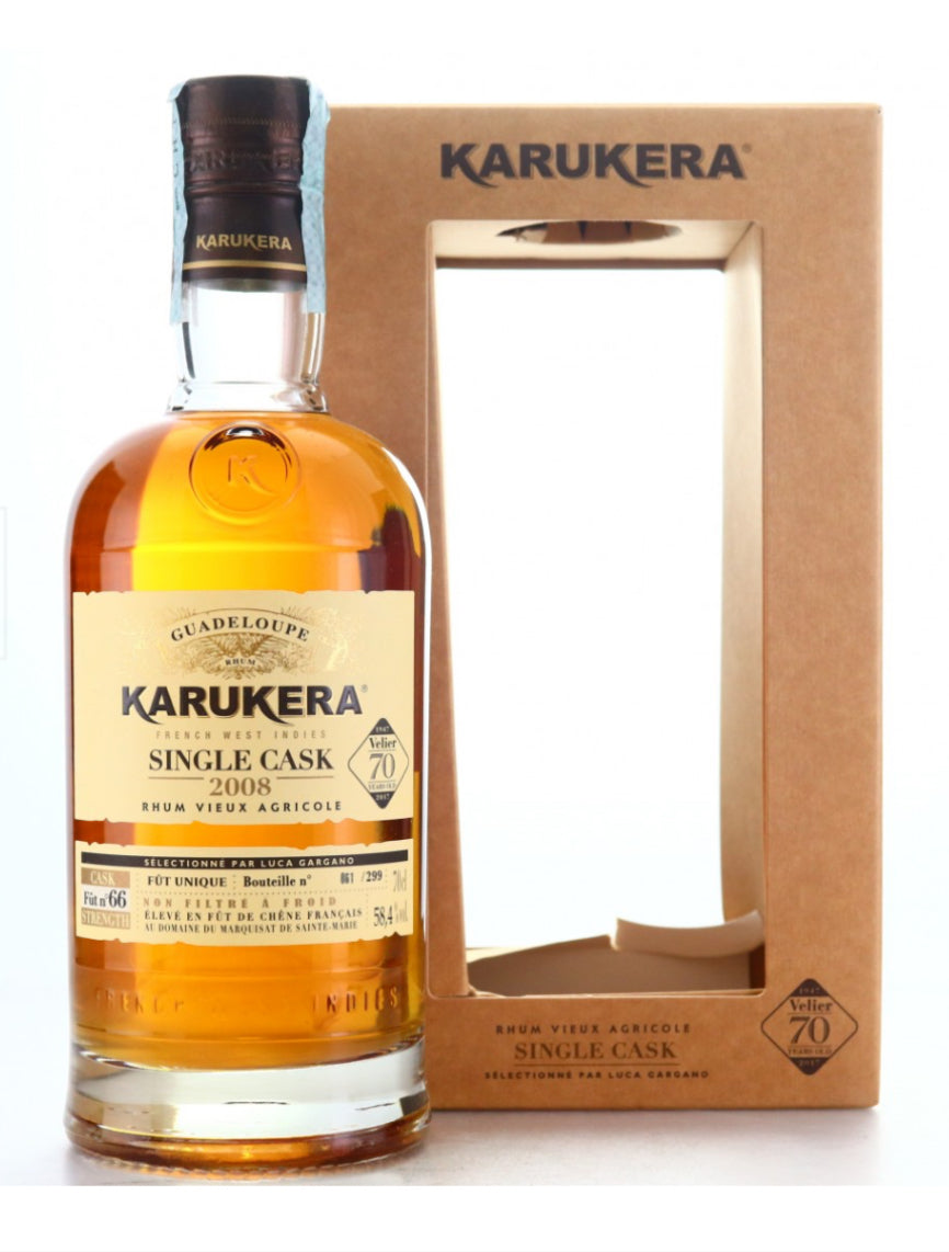 Karukera 2008 Single Cask #66 Velier 70th Anniversary 58,4%