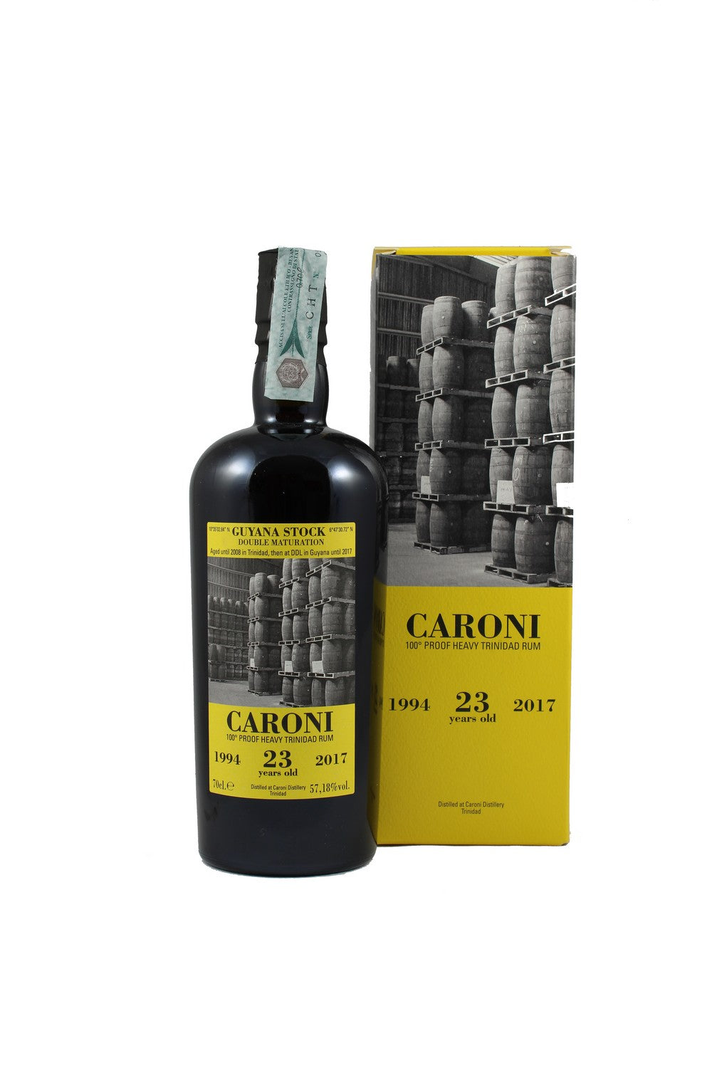 Sample Caroni 1994 36th Release 23yr 57,18% 3cl