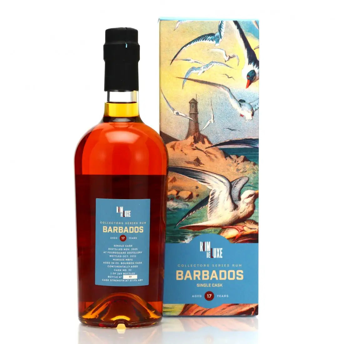 Sample Romdeluxe Foursquare 2005 Collectors Series Barbados 17yr 57,9% 3cl