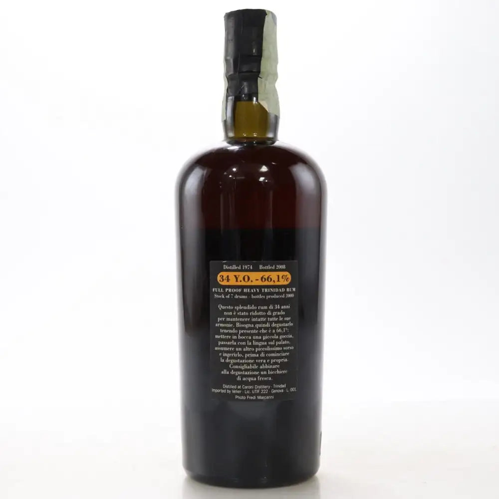 Sample Velier Caroni 1974 Heavy Trinidad Rum HTR 34yr 66,1% 3cl
