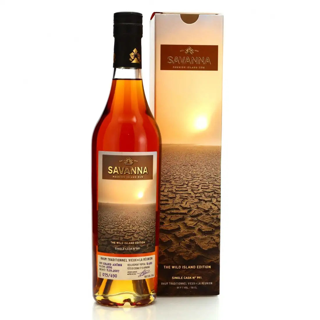 Savanna 2006 The Wild Island Grand étang sec 12yr 59,9%