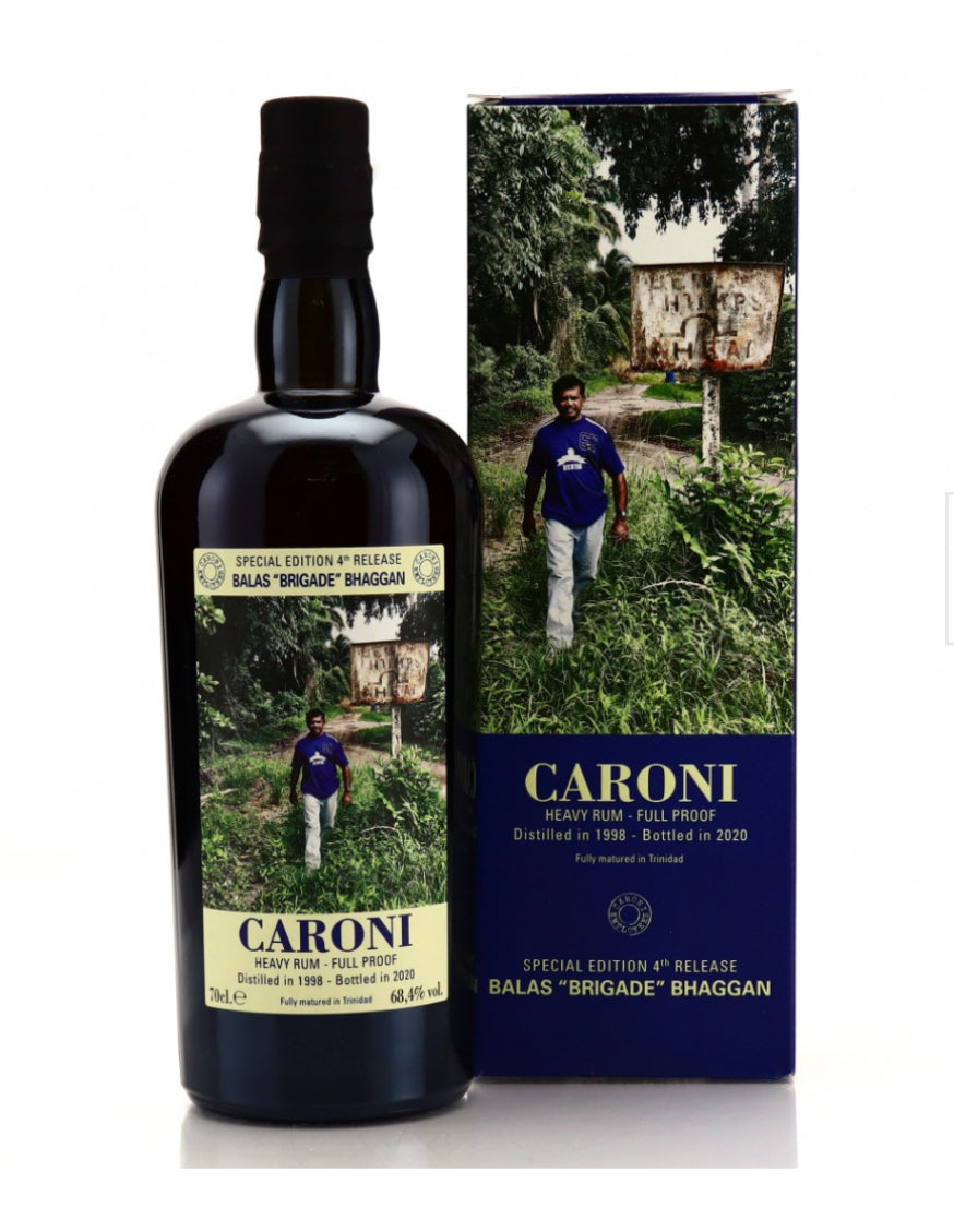 Caroni 1998/2020 22yo 68,4% Employees 4th Release Balas “Brigade” Bhaggan