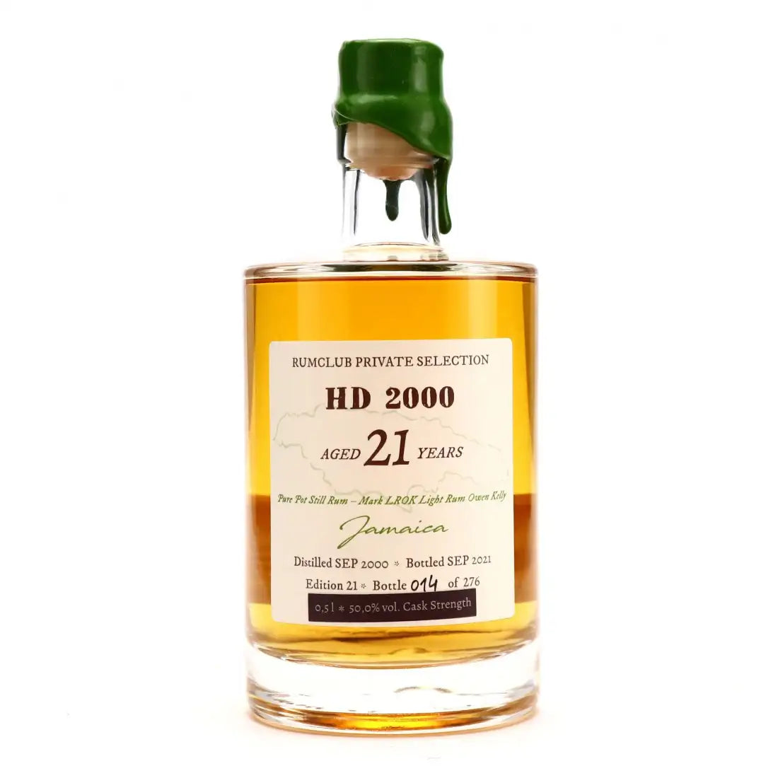Sample Hampden 2000 Rumclub Private Selection HD Ed.21 LROK 21yr 50% 3cl