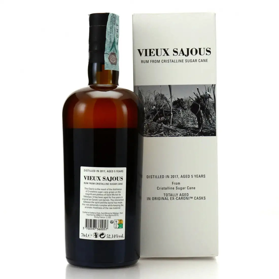 Velier Chelo Vieux Sajous 2017 (Ex-Caroni Casks) 5yr 52,14%
