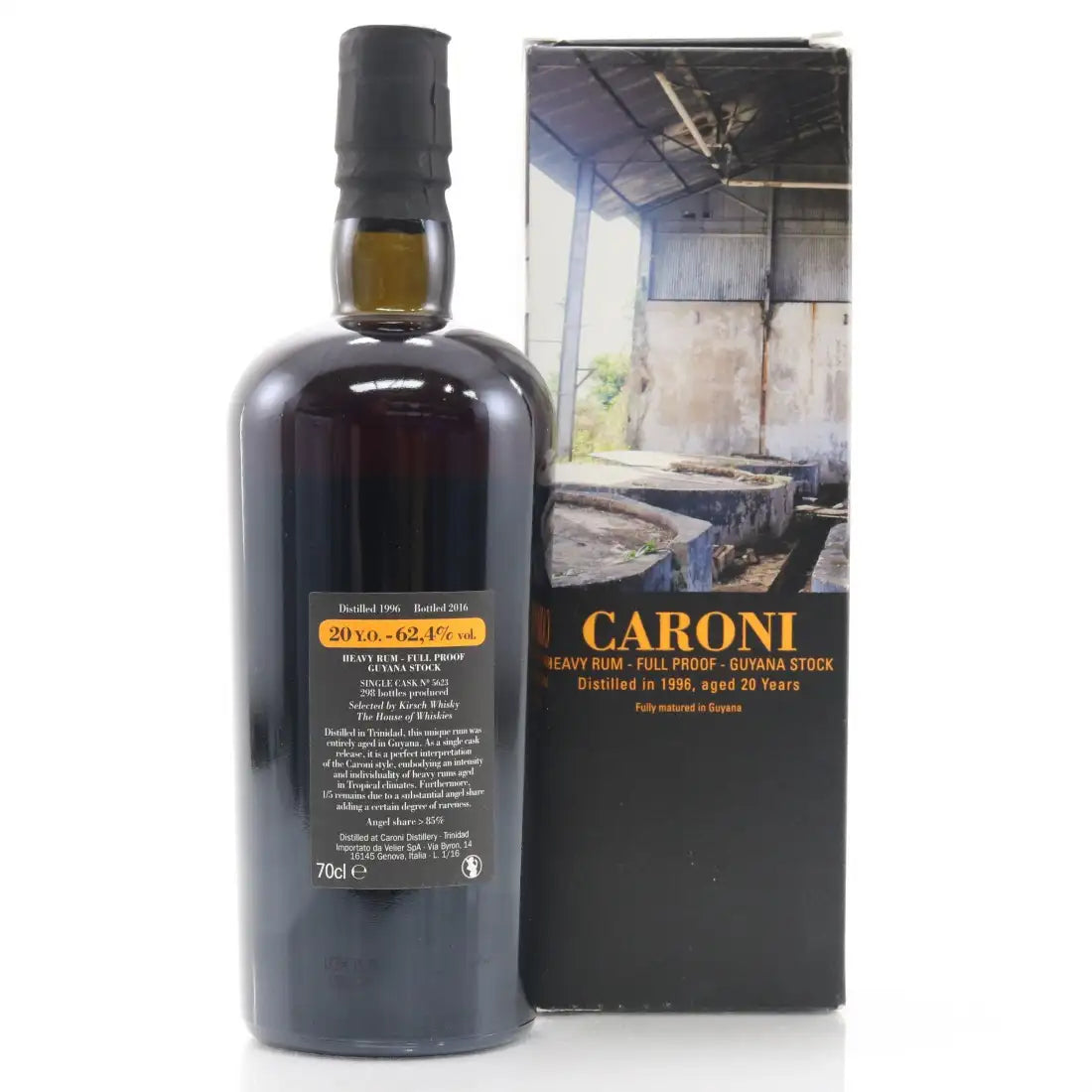 Sample Velier Caroni Heavy Rum Guyana Stock (Kirsch Whisky) HTR 62,4% 3cl