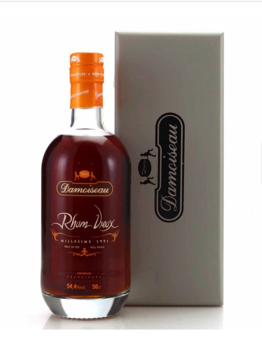 Sample Damoiseau 1991 18yo Full Proof Rhum Vieux 0,5l 54,4% 3cl