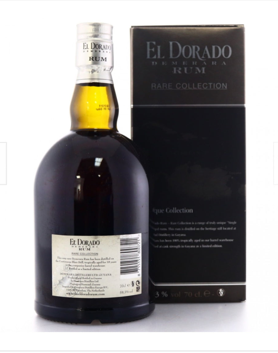 El Dorado Skeldon 2000 Rare Collection SWR 18yr 58,3%