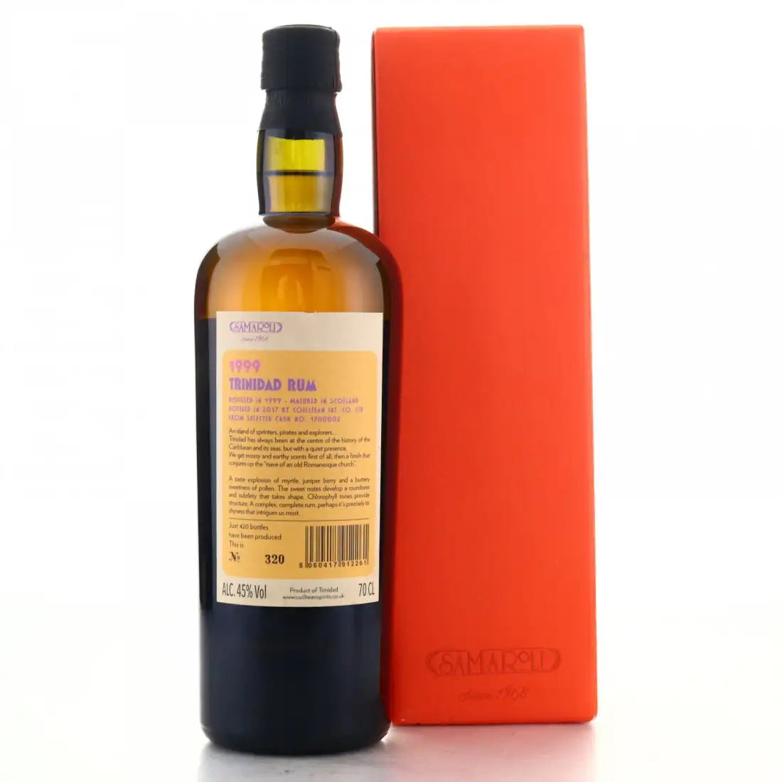 Sample Samaroli TDL 1999 Trinidad Rum 18yr 45% 3cl