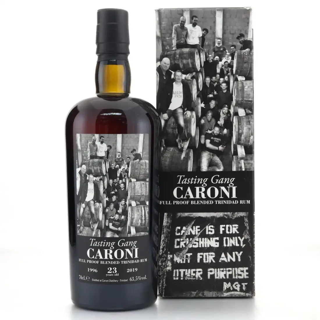 Velier Caroni 1996 38th Release Tasting Gang 23yr 63,5%