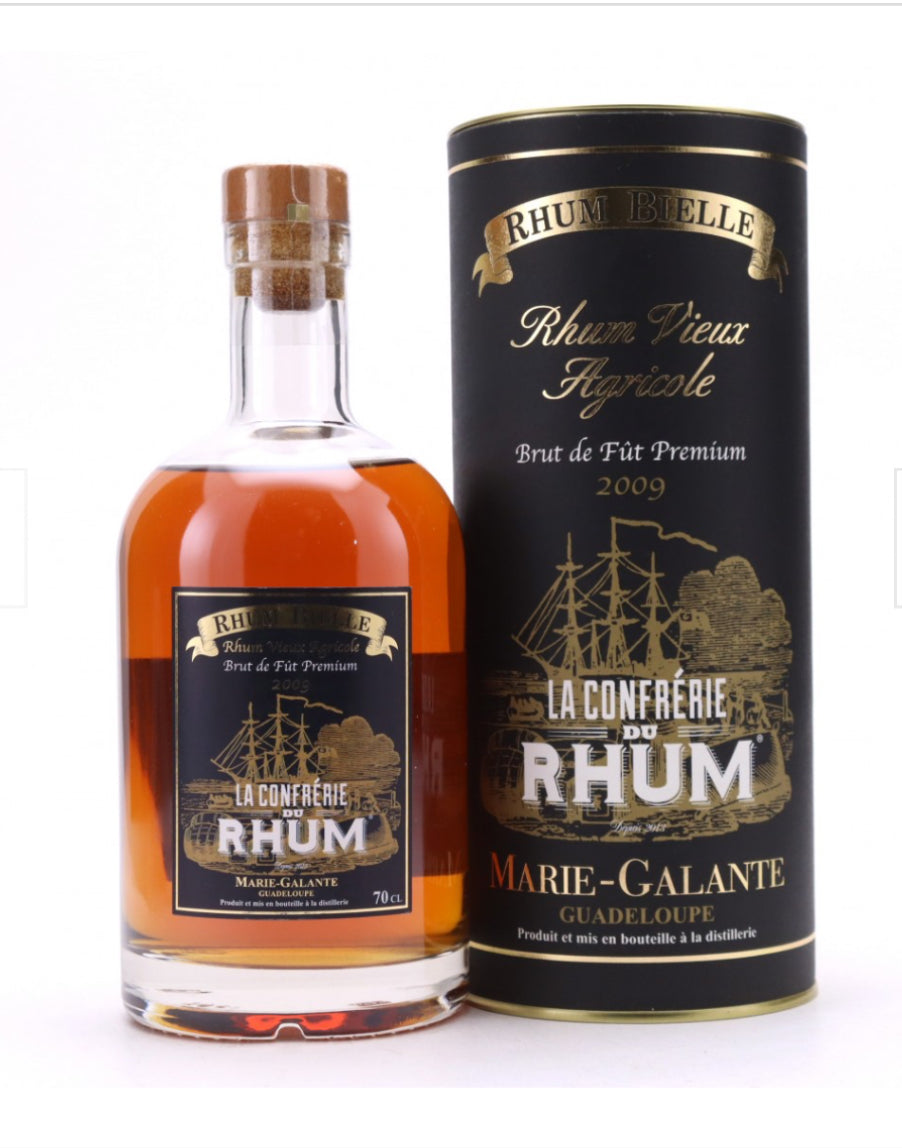 Bielle 2009 Single Cask #101 La Confrerie du Rhum 52,3% 8yo