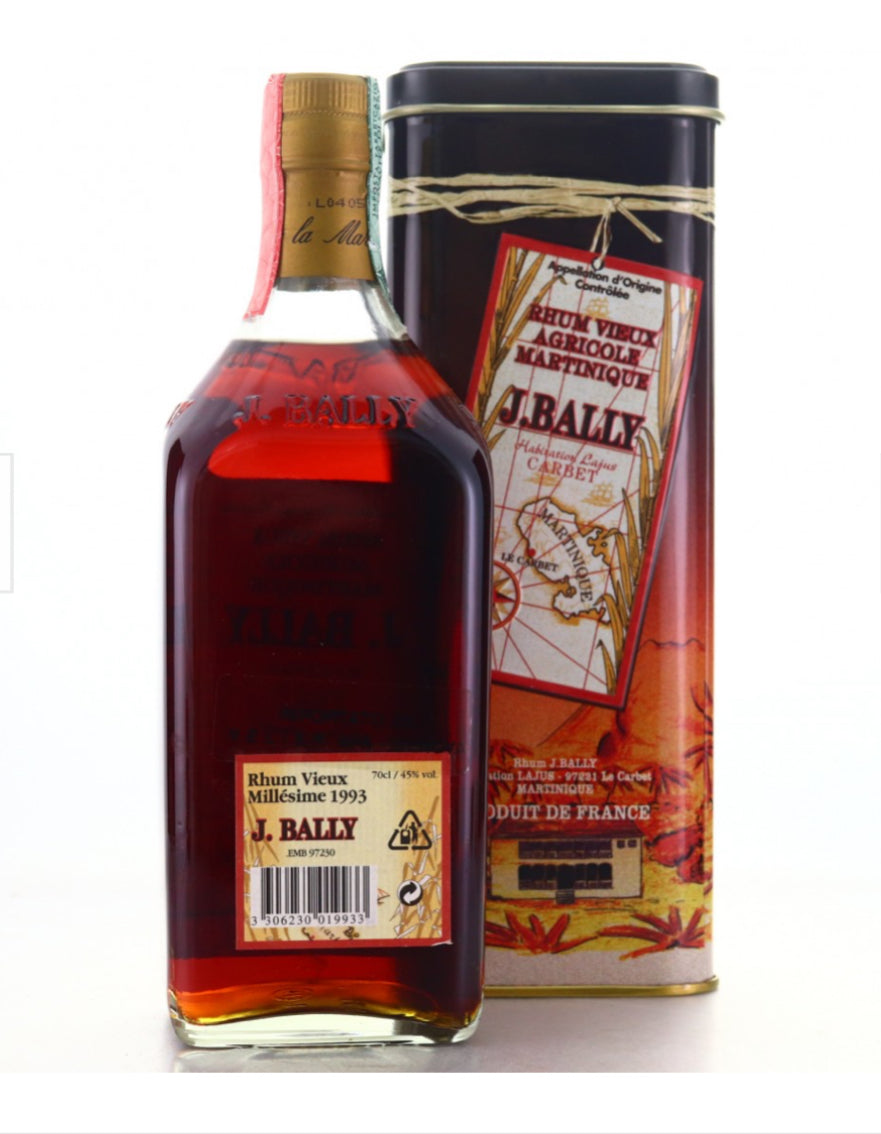 J. Bally 1993 Rhum Vieux 45%