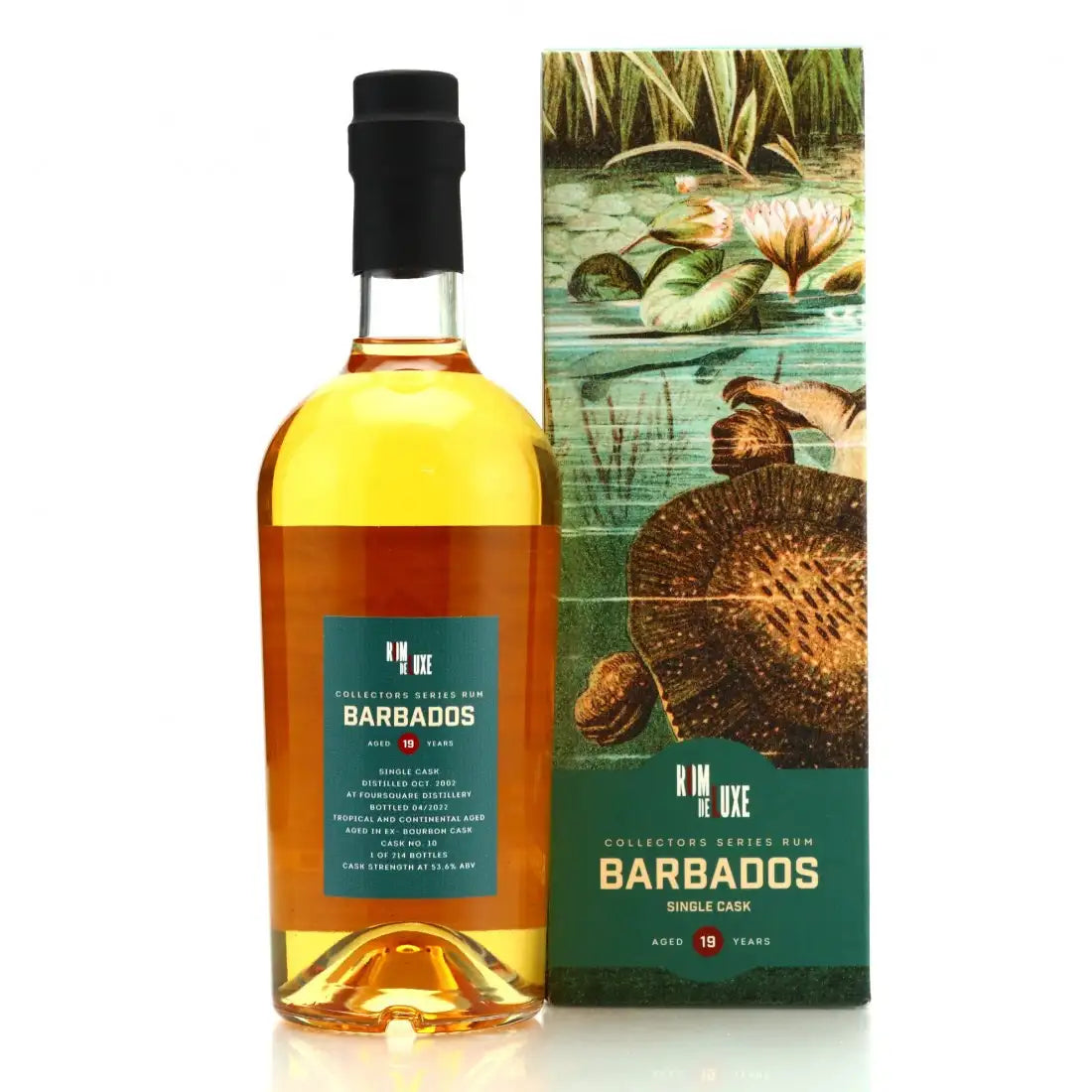 Sample Romdeluxe Foursquare 2002 Collectors Series Barbados 19yr 53,6% 3cl