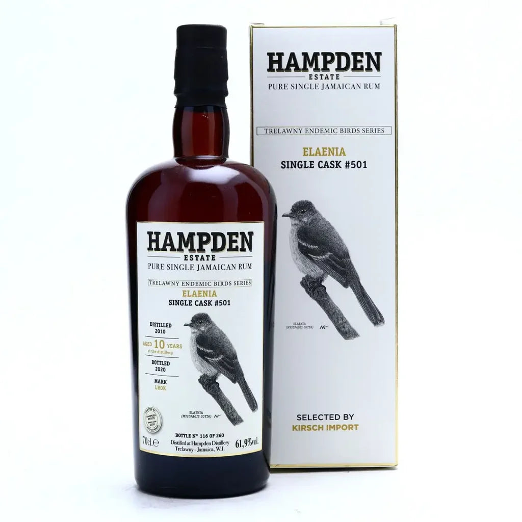 Sample Velier Hampden 2010 Trelawny Endemic Birds Elaenia LROK 10yr 61,9% 3cl