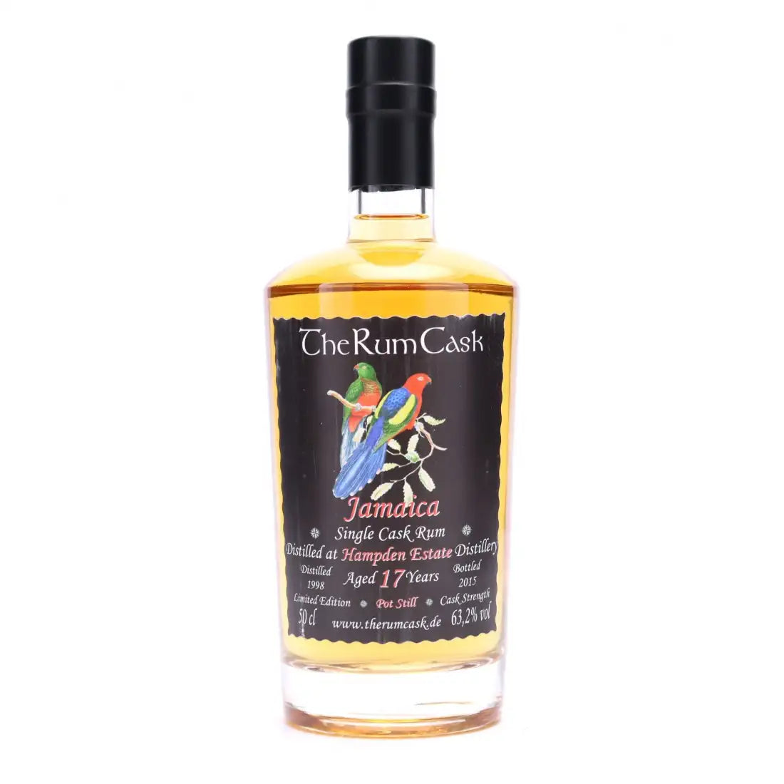 Sample TRC Hampden 1998 Jamaica HLCF 17yr 63,2% 3cl