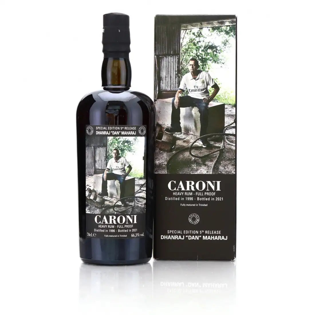 Caroni 1996/2021 25yo 66,3% Employees 5th Release Dhanraj “Dan” Maharaj