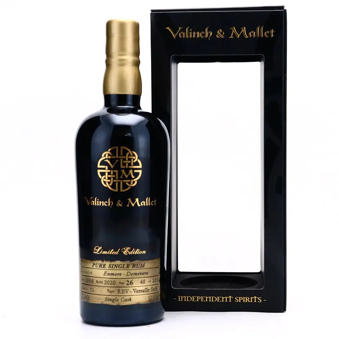 Sample Valinch & Mallet Enmore 1994 The Spirit of Art REV 26yr 52,5% 3cl