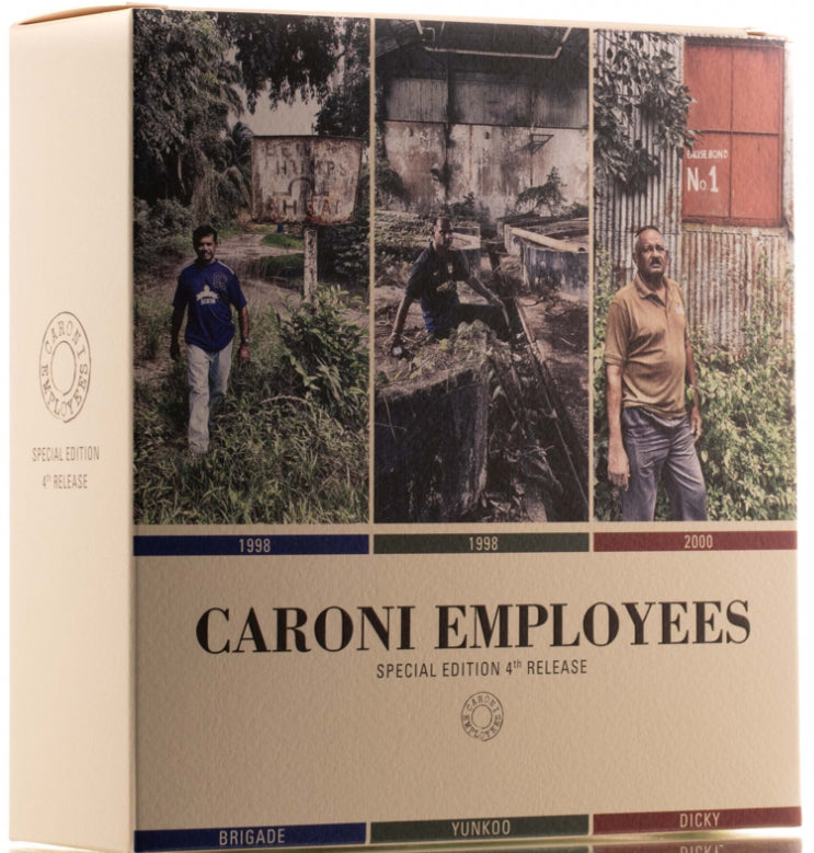 Caroni Velier Employees 4rd release Coffret 3X20cl