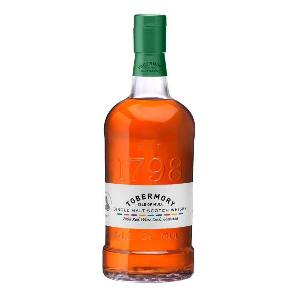 Sample Tobermory 2008 Red wine cask matured 14yr 57,7% 3cl
