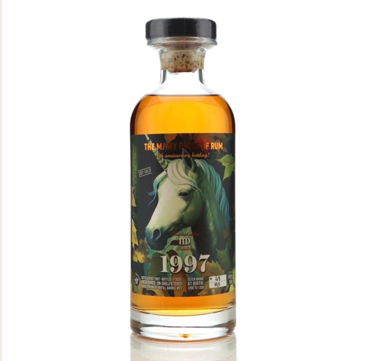 Sample The Whisky Jury Hampden 1997 The Many Faces of Rum C<>H 28yr 59,6% 3cl