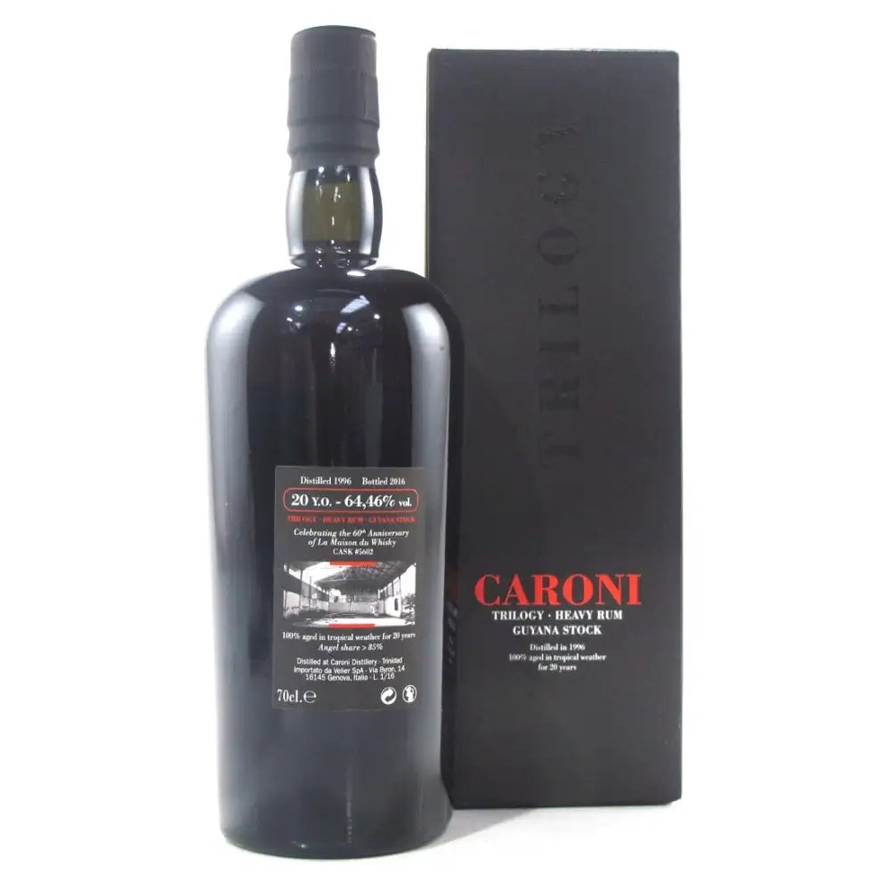 Sample Caroni 1996 20yo 64,46% cask# 5602 Trilogy LMDW 3cl