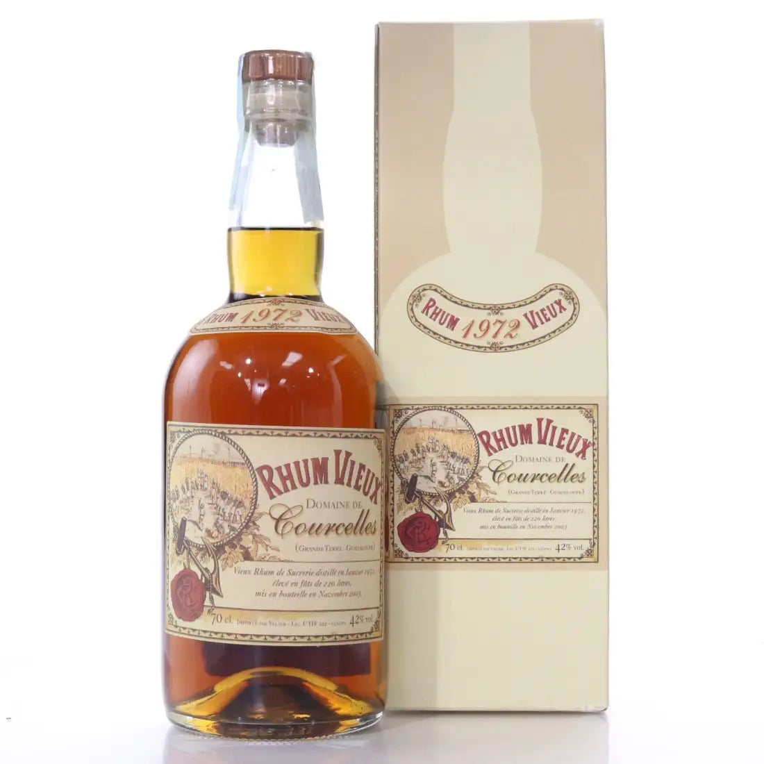 Sample Velier Domaine de Courcelles Rhum Vieux 1972 31yr 42% 3cl